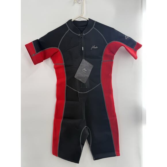 Youth Wetsuit Shorty Girls 2mm Neoprene Thermal Wet Suit Size 14 SEE PHOTO *READ - Picture 1 of 16